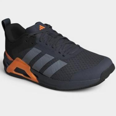 Imagem de Tênis Adidas Dropset Control Trainer Masculino - Cinza e Laranja - 40,