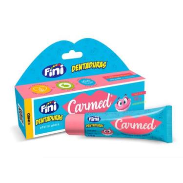 Imagem de Carmed Hidratante Labial Fini Dentaduras Efeito Gloss 10g