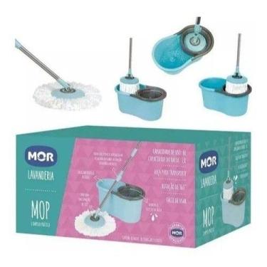 Imagem de Mop Giratório 13 Litros Esfregão Limpeza Mor - oem