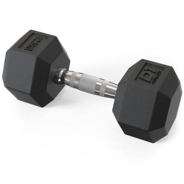 Imagem de Dumbbell Sextavado Emborrachado - 12,5KG - D1 Fitness