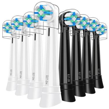 Imagem de Cabeças de escova de dentes DeBizz iO 8 peças compatíveis com Oral-B i