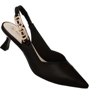 Imagem de Sapato Bebece T3814-425 Feminino, Preto, 37