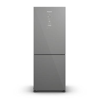 Imagem de Refrigerador Bottom Freezer Panasonic de 02 Portas Frost Free com 467 Litros Diamont Glass - NR-BB65GV7M