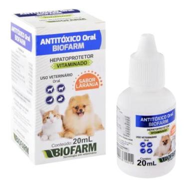 Imagem de Antitóxico Oral Vitaminado 20ml Cães e Gatos Biofarm