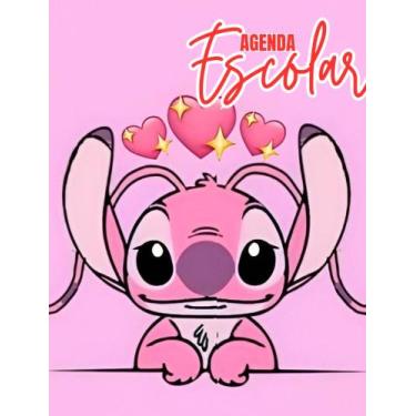 Imagem de Agenda Escolar Infantil 1 Dia Por Folha , 302 Paginas Lilo Stitch Ange