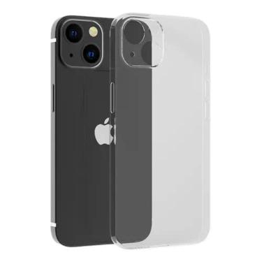 Imagem de Capa Capinha Iphone 13/13 Pro / 13 Pro Max Clear Case Acrílica Anti Queda Protetor de Camera (PREMIUM LUXO) (Iphone 13)