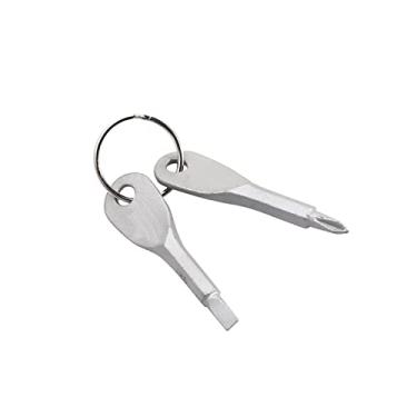 Imagem de Chave de fenda chaveiro, chave de fenda chaveiro ferramenta de reparo de bolso Conjunto de chave de fenda EDC Conjunto de chave de fenda para proprietários