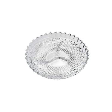 Imagem de Petisqueira com 3 Divisórias de Cristal Pineapple 23cm - Lyor