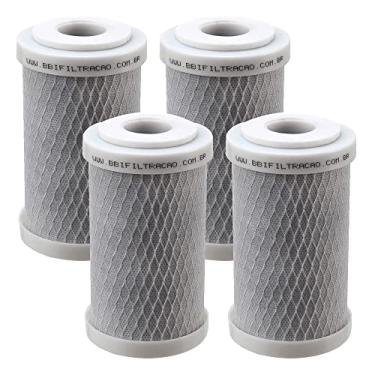 Imagem de KIT 4 Refil Filtro Carbon Block 5" x 2,5" - 125 Encaixe