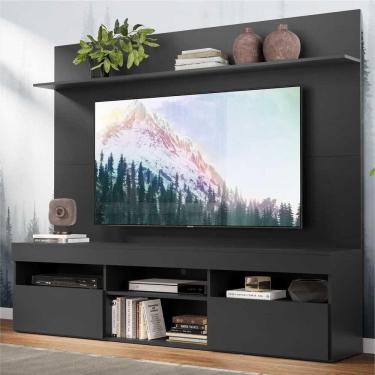 Imagem de Rack Com Painel Para Tv Até 65´´ Madri Fg3365 Preto