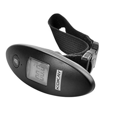 Imagem de Kokay, 056-0006, Balança Digital Portátil para Viagem, Ate 40 kg, (Acompanha Bateria Cr2032)