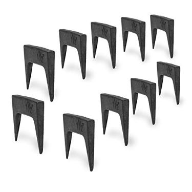 Imagem de Pinch Dogs ideal para colares de painel grande. Dirija para o grão final de duas placas separadas para juntá-las. Portas de armário, tops de mesa, gavetas pacote com 10..., P801, 1-1/2" 10 Pack