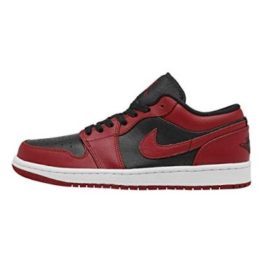 Imagem de Nike Air Jordan 1 Low (553558-606) Reverse Bred tamanho, Gym Red/Black/White, 12