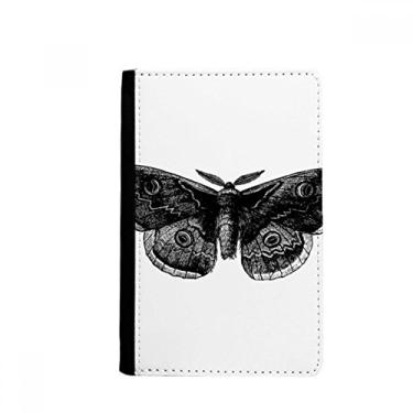 Imagem de Porta-passaporte Black Butterfly Pipa Notecase Burse carteira capa porta-cartão, Multicolor