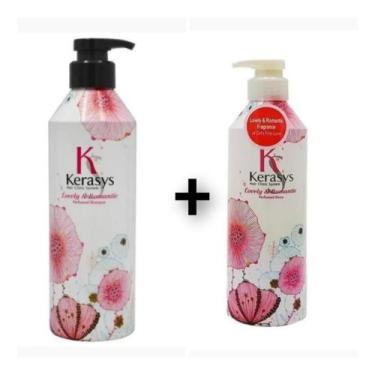 Imagem de Kit Shampoo E Condicionador Kerasys Lovely & Romantic Perfumed 600ml