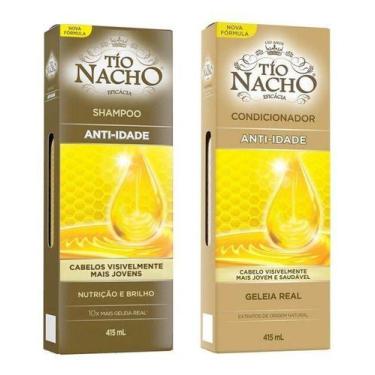 Imagem de Tio Nacho Anti-Idade Kit Shampoo E Condicionador 415ml