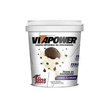 Imagem de Pasta de Amendoim Integral Cookies & Cream (1.005kg) - VitaPower