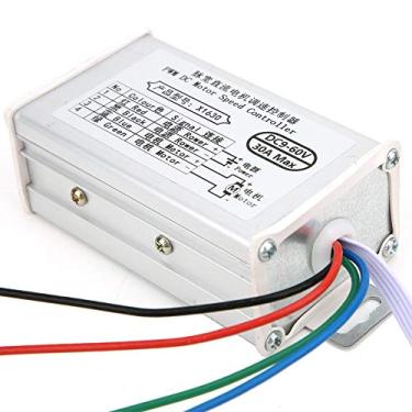 Imagem de PWM controle de velocidade 15khzLoad motor controlador de motor de escova de carga ampla tensão (30A)