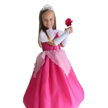 Vestido Infantil Princesa Cores - LeLa Kids