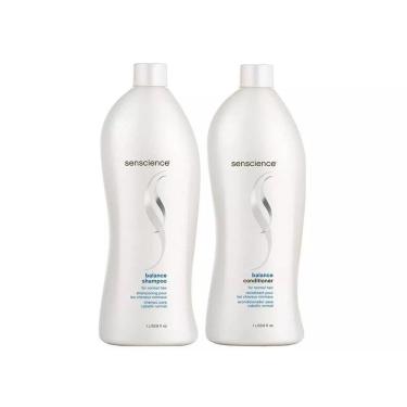 Imagem de Kit Senscience Balance Shampoo 1L + Condicionador 1L