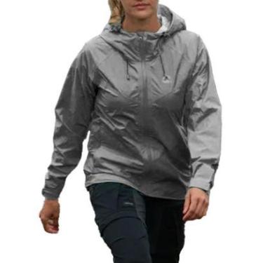 Imagem de Jaqueta Impermeável Kailash Andes X-Lite Feminina - Chumbo-Masculino
