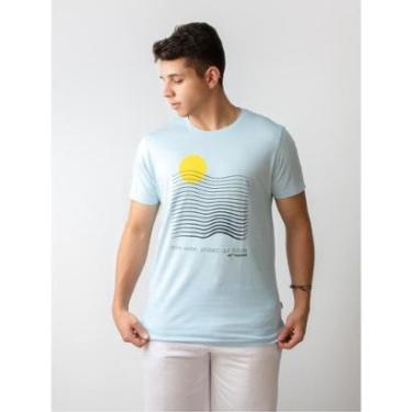 Imagem de Camiseta Aveloz Wave- Azul Bebe-PP-Masculino