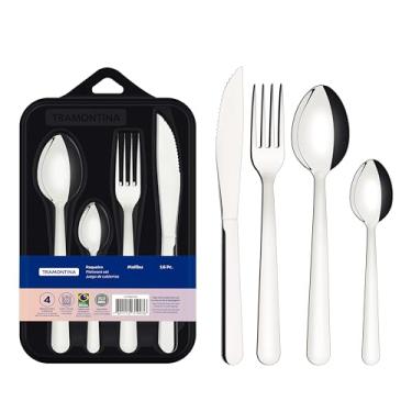 Imagem de Faqueiro Tramontina Malibu em Aço Inox 16 Peças