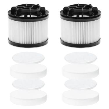 Imagem de Filtro de substituição para aspirador de pó, LVAC-200, 4 filtros pré-motor 2 filtros pós-motor, branco