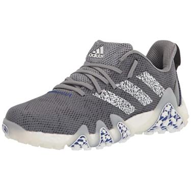 Imagem de adidas Codechaos 22 Tênis de golfe masculino Spikeless, Cinza três/Calçados Branco/Cinza Seis, 38