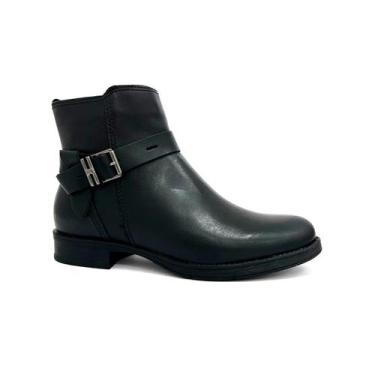 Imagem de Bota Bottero Couro Cano Curto 361704 Preto