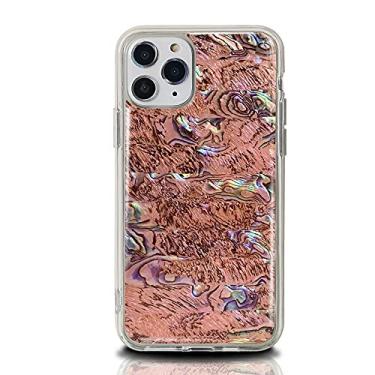 Imagem de Capa de fone de epóxi de concha natural, adequada para iPhone 12 Pro Max Mini 11 Pro Max X XR XS MAX SE2020 8 7 6 6S Plus capa de proteção personalizada anti-queda, para iPhone 12,7