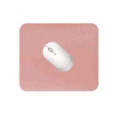Imagem de Mouse Pad 20X20Cm Quadrado Rosa Fino Notebook Pc Gamer - M3M