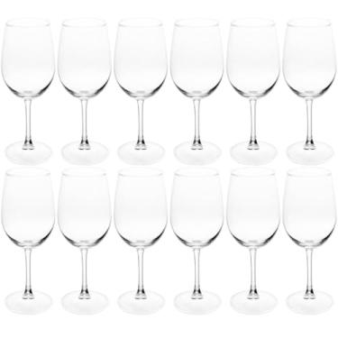 Imagem de Jogo 12 Taças de Vinho 420ml Vidro Lyor Gourmet Degustação de Vinho Tinto Branco Rose