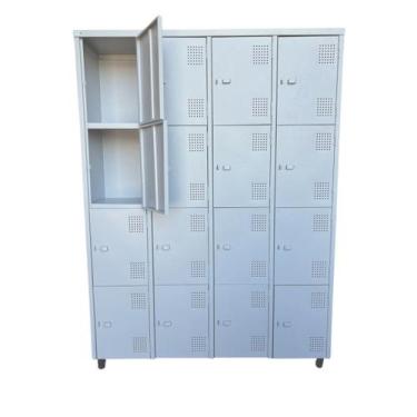 Imagem de Armário 16 portas para capacete (P16C) - Famacc