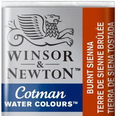 Imagem de Aquarela Winsor & Newton Cotman Pastilha 074 Burnt Sienna - WINSOR NEW