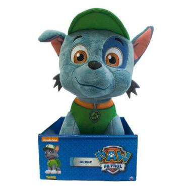 Imagem de Patrulha Canina - Pelúcia Rocky 30cm - 1344 Sunny  - Sunny Brinquedos,
