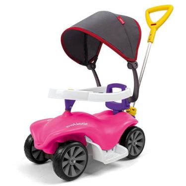 Imagem de Carrinho De Passeio Policar Soft Infantil Poliplac, Rosa