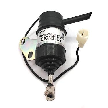Imagem de 16851-60014 Válvula solenoide de parada de 12 V para trator Kubota mini escavadeira e outras máquinas 052600–453