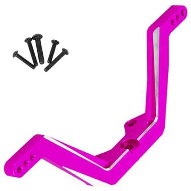 Imagem de BRCatWPark Aluminum Front Shock Vertical Relocator Upgrades Part for 1/10 Drag Slash 1967/Chevrolet C10/Slash 2wd lcg,RC Front Shock Vertical Relocator Hops up,Pink