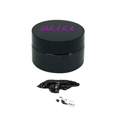 Imagem de DGAGA Tinta para impressão de tela autoadesiva de giz, tinta preta para estênceis de malha, decoração de casa, placas de madeira, tela, vidro, artes de giz, artesanato