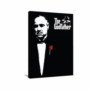 Imagem de Quadro decorativo O Poderoso Chefão - Tela em Tecido - Wall Frame