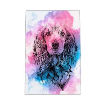 Imagem de Quadro Cocker Spaniel Inglês Cachorro Canvas 60X40Cm