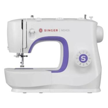 Imagem de Máquina de Costura Singer M3405 24 Pontos Completa C/ Acessórios + Ped