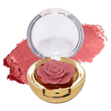 Imagem de Winky Lux Blush creme rosa atrevido – pigmento alto, cor leve para bochechas, maquiagem sem esforço misturável com vitamina E, rosa claro, hora do chá