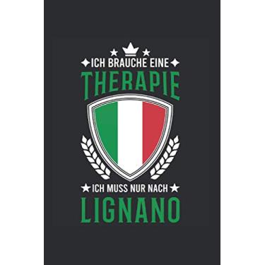 Imagem de Lignano Reise Notizbuch: Lignano Italien Urlaub Reise Geschenk / 6x9 Zoll / 120 linierte Seiten