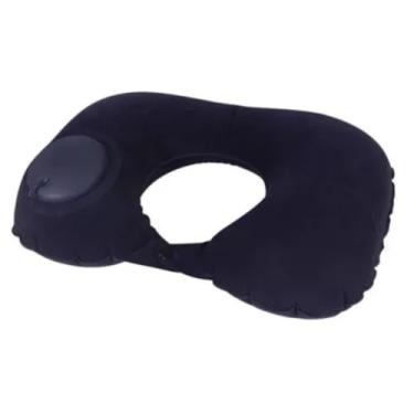 Imagem de Almofada Inflável Em Forma De U Para Acampamento E Viagem