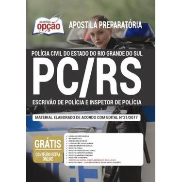 Imagem de Apostila PC-RS - Escrivão de Polícia e Inspetor de Polícia - Apostilas