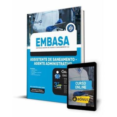 Imagem de Apostila EMBASA - Assistente de Saneamento - Agente Administrativo - E