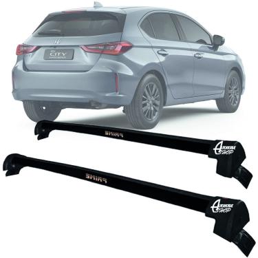 Imagem de Rack Teto Aluminio Prime Honda City Hatch 21-25 PTO PR235