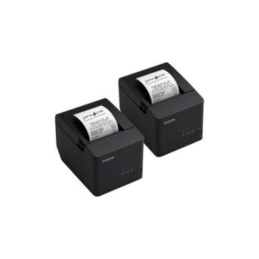 Imagem de Kit Epson 02 Impressoras Térmicas Tm-T20X-II USB e Serial
